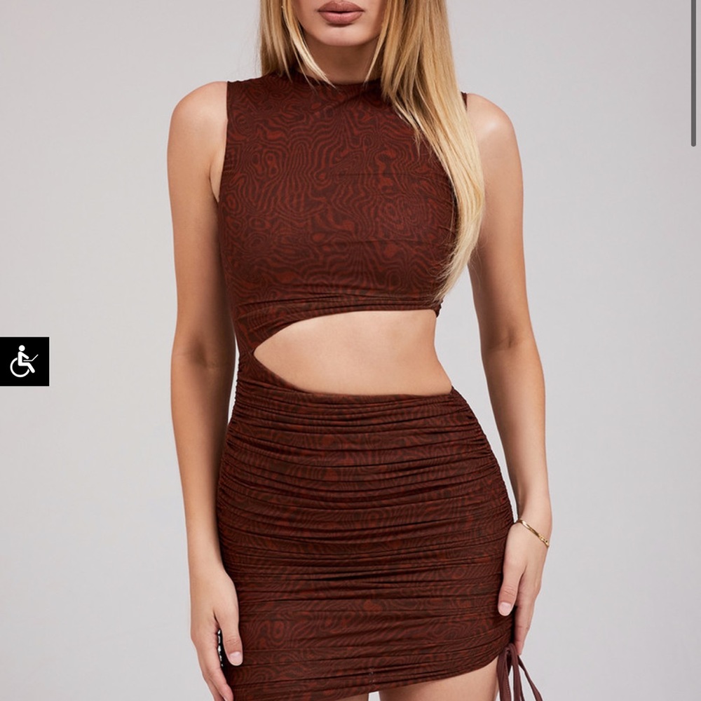 Mistress rocks brown dress size 6 Worn Once